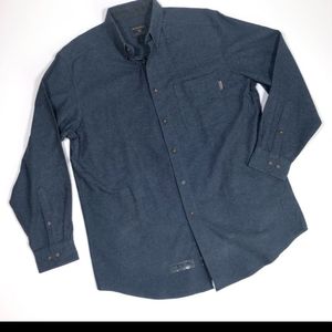 NEW Woolrich button up, brushed cotton L XL